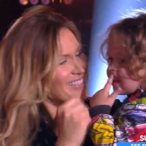 Vitaa et ses fils sur le plateau de "Touche pas à mon poste", C8, 12 avril 2018