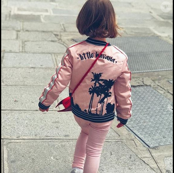 Margaux, la fille de Sylvie Tellier, Instagram, avril 2018