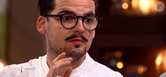 Camille lors de la demi-finale de "Top Chef 2018" (M6) mercredi 18 avril 2018.