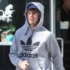 Justin Bieber à la sortie de son cours de SoulCycle à West Hollywood, le 12 avril 2018