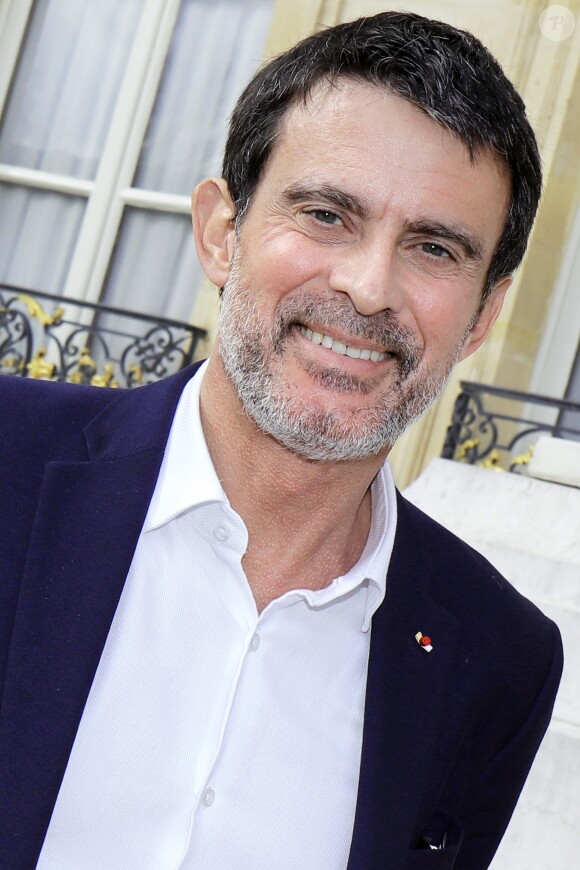L'ancien premier ministre Manuel Valls - 27ème journée du livre politique, sur le thème "Les nouveaux enjeux de la République" à l'Assemblée nationale à Paris, France, le 7 avril 2018. © Cédric Perrin/Bestimage