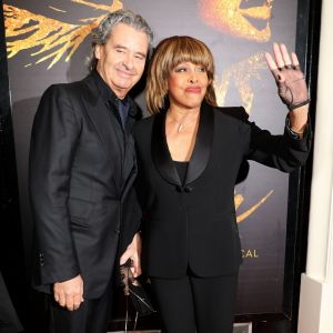 Tina Turner et son mari Erwin Bach - Présentation à la presse de la comédie musicale "Tina: The Tina Turner Musical" au théâtre Aldwych à Londres, Royaume Uni, le 17 avril 2018.
