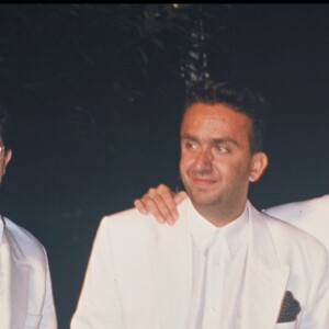 Chantal Lauby et Dominique Farrugia, Alain Chabat et Bruno Carette en 1988.