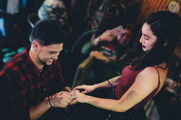 Billy Crawford a demandé la main de sa chérie Coleen Garcia, aux Philippines, le 20 décembre 2016.