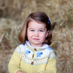 Portrait de Charlotte pour ses deux ans. 