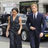 Meghan Markle et le prince Harry sont venus assister ensemble, le 23 avril 2018 en l'église St Martin-in-the-fileds à Londres, à la cérémonie commémorant le 25e anniversaire de l'assassinat de Stephen Lawrence, victime à 18 ans d'un crime raciste.