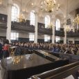 Le prince Harry et Meghan Markle ont assisté avec de nombreuses personnalités publiques, le 23 avril 2018 en l'église St Martin-in-the-fileds à Londres, à la cérémonie commémorant le 25e anniversaire de l'assassinat de Stephen Lawrence, victime à 18 ans d'un crime raciste.