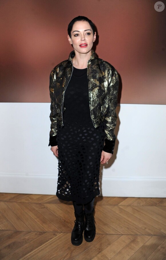Rose McGowan - Soirée privée pour la nouvelle exposition "Ash From Chaos" de Joe Corre à la galerie Lazinc Sackville dans le quartier de Mayfair à Londres, Royaume Uni, le 19 avril 2018.