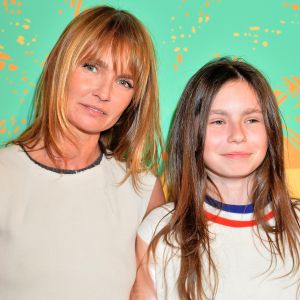 Axelle Laffont et sa fille Mitty Hazanavicius - Avant-première du film "MILF" au cinéma Gaumont-Opéra à Paris, France, le 17 avril 2018. © Veeren/Bestimage