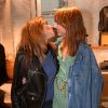 Exclusif - Victoria Bedos et la chanteuse Louise Verneuil - Lancement de la capsule "Longchamp by Shayne Oliver" à Paris, France, le 2 mai 2018. © Rachid Bellak/Bestimage