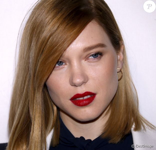 Léa Seydoux - Les célébrités posent lors du photocall de la première de 'Zoe' à l'occasion du festival du film de Tribaca à New York le 21 avril 2018. © Charles Guerin-Morgan Dessalles/BESTIMAGE
