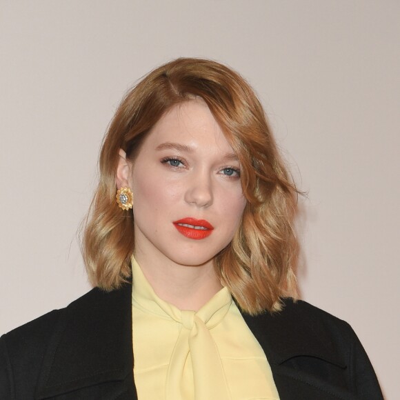 Léa Seydoux - Avant-première du film "L'Île aux chiens" au cinéma Gaumont-Opéra à Paris, France, le 3 avril 2018. © Coadic Guirec/Bestimage