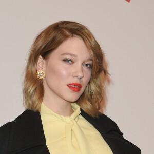 Léa Seydoux - Avant-première du film "L'Île aux chiens" au cinéma Gaumont-Opéra à Paris, France, le 3 avril 2018. © Coadic Guirec/Bestimage