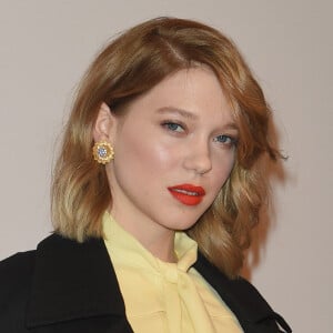 Léa Seydoux - Avant-première du film "L'Île aux chiens" au cinéma Gaumont-Opéra à Paris, France, le 3 avril 2018. © Coadic Guirec/Bestimage