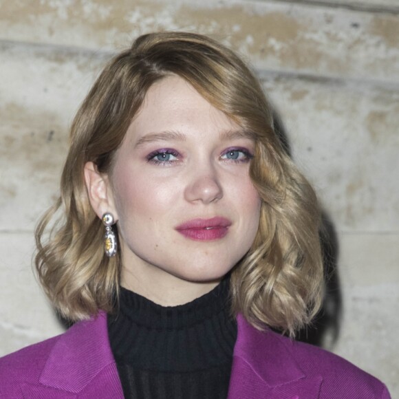 Léa Seydoux - Photocall du défilé de mode PAP Femme automne-hiver 2018/2019 « Louis Vuitton » à Paris le 6 mars 2018 © Olivier Borde / Bestimage