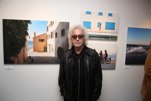 Exclusif - Luc Plamandon au vernissage de l'exposition photographique de Nicolas-Rachline à la galerie Anne @ Just Jaeckin à Paris, le 3 mai 2018. © Denis Guignebourg/Bestimage