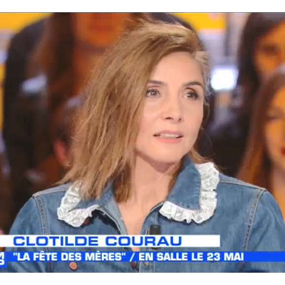 Clotilde Courau invitée dans "Salut les terriens", samedi 5 mai 2018, C8