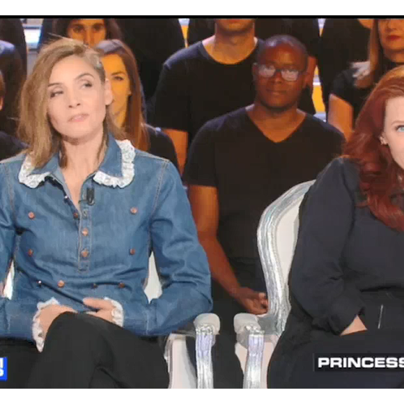 Clotilde Courau invitée dans "Salut les terriens", samedi 5 mai 2018, C8