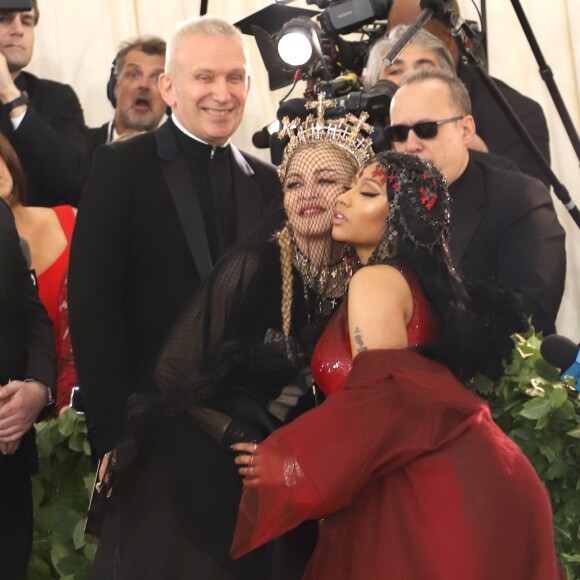 Madonna et Nicki Minaj -  Met Gala à New York, le 7 mai 2018.