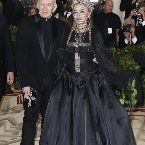 Jean Paul Gaultier et Madonna - Met Gala à New York, le 7 mai 2018. © Charles Guerin / Bestimage