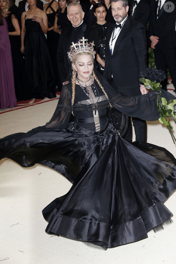 Madonna - Met Gala à New York, le 7 mai 2018. © Charles Guerin / Bestimage