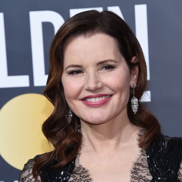 Geena Davis sur le tapis rouge de la 75ème cérémonie des Golden Globe Awards au Beverly Hilton à Los Angeles, le 7 janvier 2018. © Chris Delmas/Bestimage