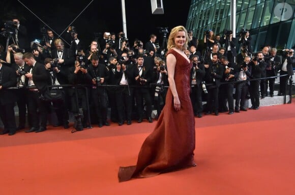 Geena Davis - Montée des marches du film "The Nice Guys" lors du 69ème Festival International du Film de Cannes. Le 15 mai 2016. © Giancarlo Gorassini/Bestimage