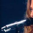 Maëlle dans The Voice 7 sur TF1, le 12 mai 2018.