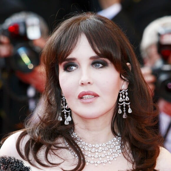 Isabelle Adjani lors de la clôture du 62e Festival de Cannes le 24 mai 2009.