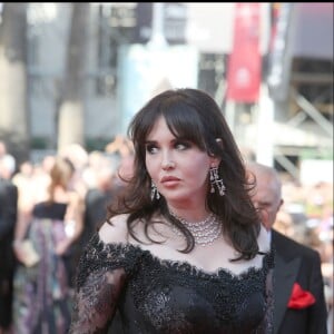 Isabelle Adjani lors de la clôture du 62e Festival de Cannes le 24 mai 2009.