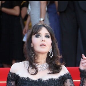 Isabelle Adjani lors de la clôture du 62e Festival de Cannes le 24 mai 2009.