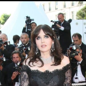 Isabelle Adjani lors de la clôture du 62e Festival de Cannes le 24 mai 2009.