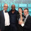 David Kessler, Sandra Sisley et Harry Roselmack - Soirée du film "Trunk" à la Suite Sandra & Co lors du 71e Festival de Cannes, le 15 mai 2018.