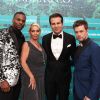Vincent de Paul, Kristi Shuton, Ramsay Philips - Soirée du film "Trunk" à la Suite Sandra & Co lors du 71e Festival de Cannes, le 15 mai 2018.