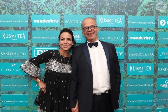 Sandra Sisley et David Kessler - Soirée du film "Trunk" à la Suite Sandra & Co lors du 71e Festival de Cannes, le 15 mai 2018.