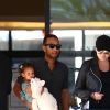 Chrissy Teigen et son mari John Legend font du shopping avec leur fille Luna à Los Angeles le 7 mai 2018.