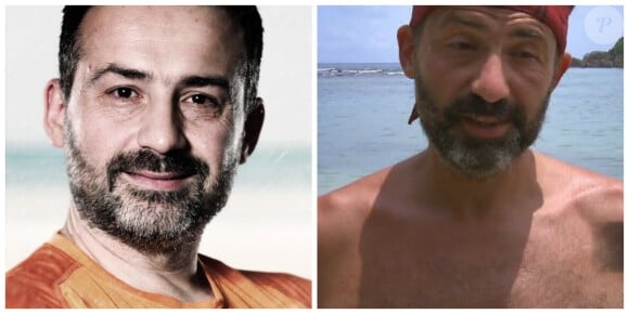 Javier avant et après son aventure dans "Koh-Lanta : Le combat des héros" (TF1).