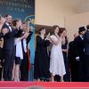 Camille et les danseurs - Montée des marches du film "Capharnaüm" lors du 71ème Festival International du Film de Cannes le 17 mai 2018. © Borde / Jacovides / Moreau / Bestimage