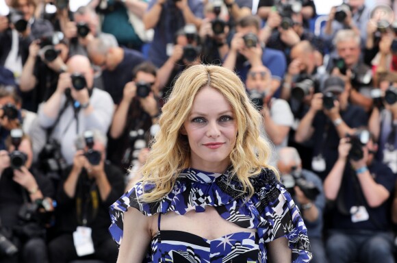 Vanessa Paradis - Photocall du film "Un couteau dans le coeur" lors du 71ème Festival International du Film de Cannes le 18 mai 2018. Moreau-Jacovides-Borde/Bestimage
