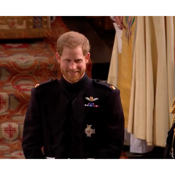 Meghan Markle est apparue dans sa robe signée Clare Waight Keller pour Givenchy le 19 mai 2018 à Windsor pour son mariage avec le prince Harry.