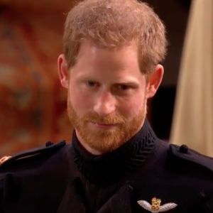 Le prince Harry était très ému en découvrant Meghan Markle dans sa robe de mariée signée Clare Waight Keller pour Givenchy le 19 mai 2018 à Windsor pour son mariage avec le prince Harry.