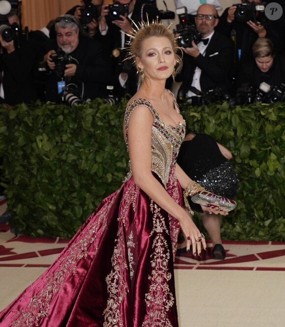 Blake Lively - Les célébrités arrivent à l'ouverture de l'exposition Heavenly Bodies: Fashion and the Catholic Imagination à New York, le 7 mai 2018