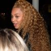 Beyonce quitte la soirée d'ouverture de la marque de vêtements Dundas brand à West Hollywood, le 24 avril 2018