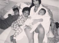 Kim Kardashian : Ses enfants Saint et Chicago, adorables et complices