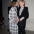 Sarah Paulson et sa compagne Holland Taylor - People à la sortie du restaurant Craig à West Hollywood. Le 24 mars 2018.