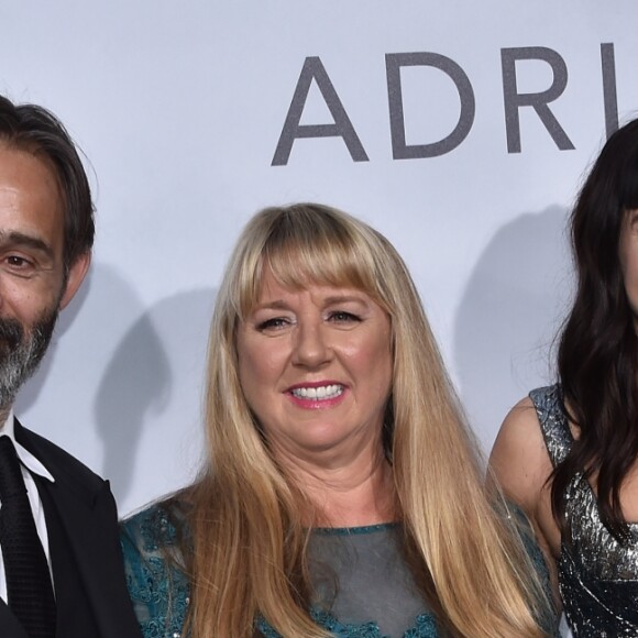 Baltasar Kormakur, Tami Oldham Ashcraft, Shailene Woodley, Sam Claflin à la première de 'Adrift' aux cinémas Regal à Los Angeles, le 23 mai 2018 © Chris Delmas/Bestimage