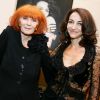 Nathalie et Sonia Rykiel à Paris, le 15 septembre 2005.