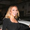 Mariah Carey sort du restaurant Mastro à Beverly Hills, le 24 avril 2018