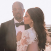 Kanye West et Kim Kardashian le jour de leur mariage en Italie en 2014. Photo publiée sur Instagram en mai 2018.
