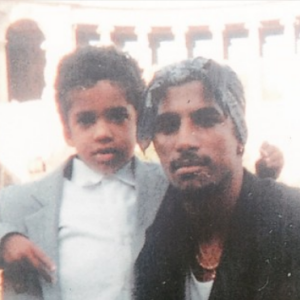 Stomy Bugsy avec son fils Bilal quand il était jeune papa sur Instagram.